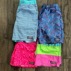 4 pairs Boys Vineyard Vines Swim Trunks